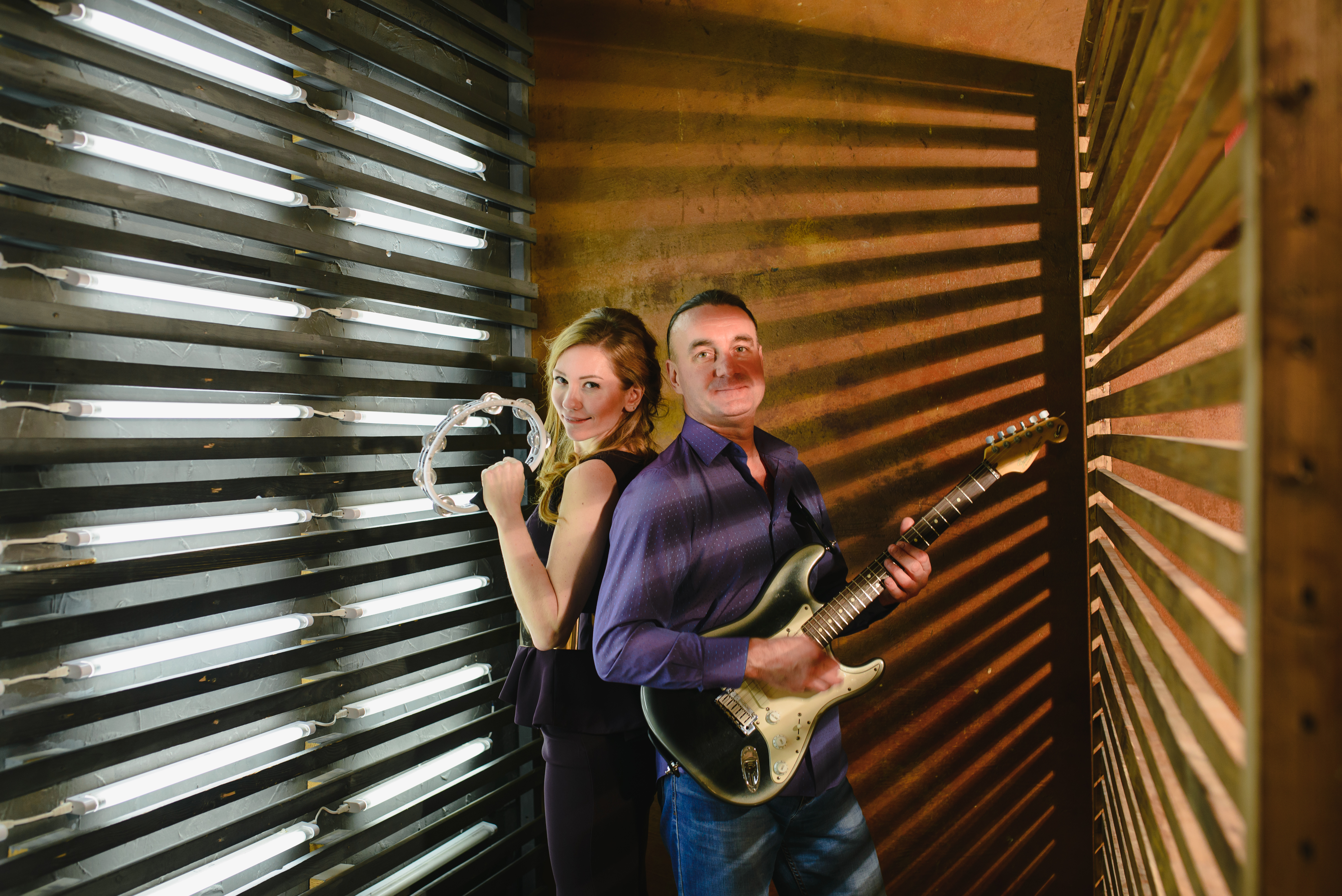 Дуэт на сцене